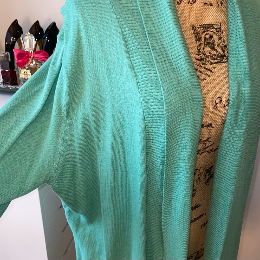 Mint Green Cardigan NWT - Picture 3 of 8